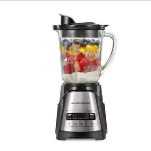 NEW in Box: Hamilton Beach Blender, 58148A 40 oz Glass Jar, Black and Stainless